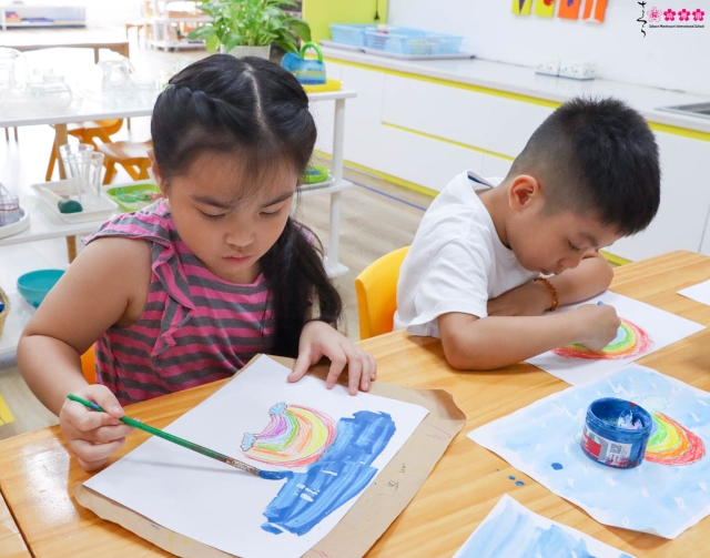 Cùng SMISer Cầu Giấy vẽ tranh bằng “muối”
