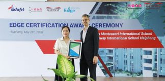 Gateway, Dubai link moi Hải Phòng nhận chứng chỉ công trình xanh EDGE